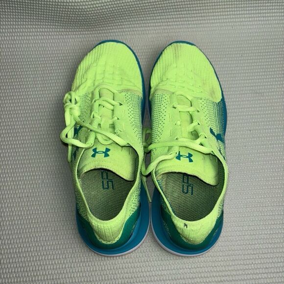 Under Armour Speedform Slingride Athletic Shoes Women’s Size 9 1288295-884 Green - Picture 9 of 9